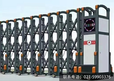 伸缩门8