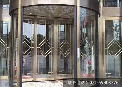 酒店旋转门