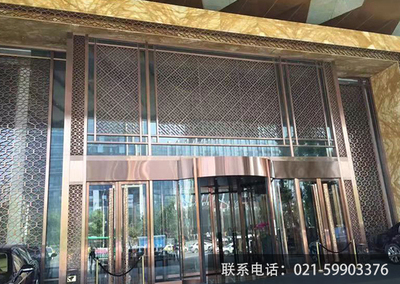 宾馆旋转门1