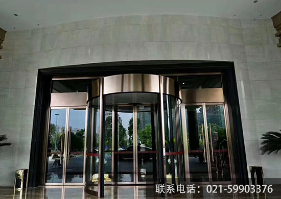 自动旋转门